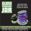 ITEM NUMBER 022679 GLASS CLASP JAR 6 PIECES PER DISPLAY