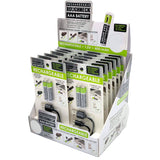 Rechargeable AAA Battery Pack- 12 Pieces Per Retail Ready Display 22702