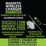 WHOLESALE MAGNETIC WIRELESS CHARGING STAND 6 PIECES PER DISPLAY 22790