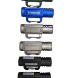 LED Flashlight with Carabiner - 6 Pieces Per Retail Ready Display  22816