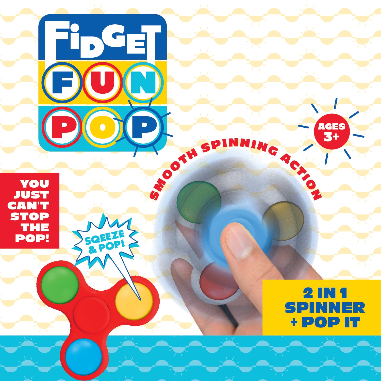 Fidget Spinner Toy GOOGLE licensed Promo merch Advertise Rare Novelty