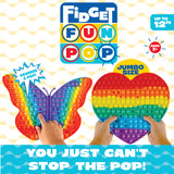 Pop Fidget Jumbo Shape Toy - 12 Pieces Per Display 22865