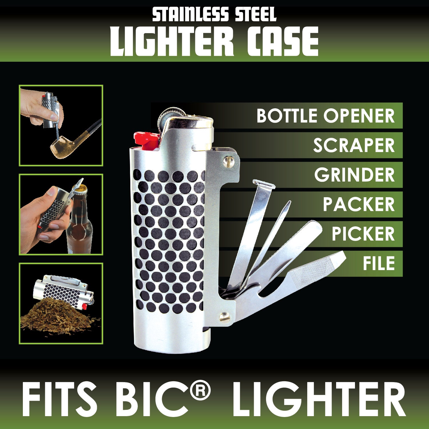 Wholesale  Top Selling Standard J6 lighter case holder