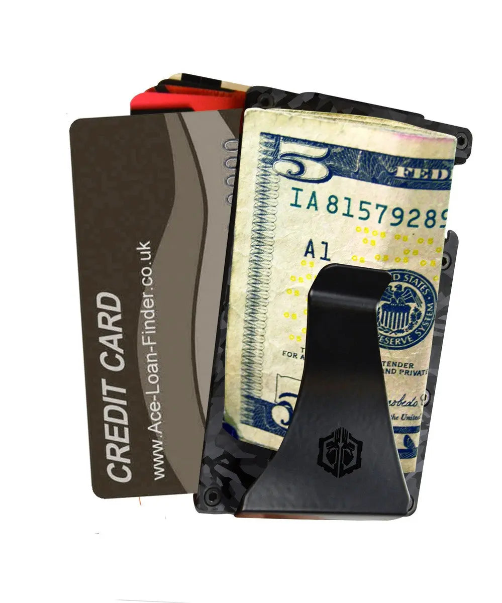 Patriotic Metal RFID Blocking Ultra-Thin Wallet - 6 Pieces Per Retail Ready Display 23147 TAC GEAR