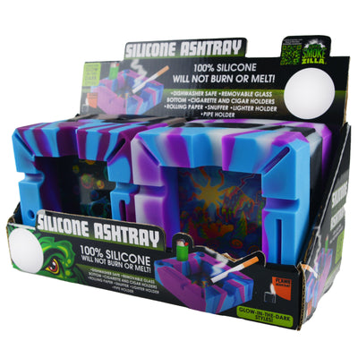 ITEM NUMBER 023163 SILICONE ASHTRAY 6 PIECES PER DISPLAY