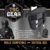 Molle Component Bag with Zipper- 4 Pieces Per Display 23192