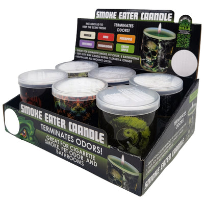 ITEM NUMBER 023209 SMOKE EATER CANDLE 6 PIECES PER DISPLAY
