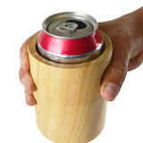 Wood Insulated Can & Bottle Cooler- 6 Pieces Per Retail Ready Display 23222