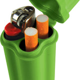 Plastic Lighter & Cigarette Case- 24 Pieces Per Retail Ready Display 23240