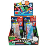 Fidget Pop Sensory Squid Toy - 24 Pieces Per Display 3264