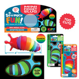 Fidget Sensory Mini Slug Toy - 12 Pieces Per Pack 23266