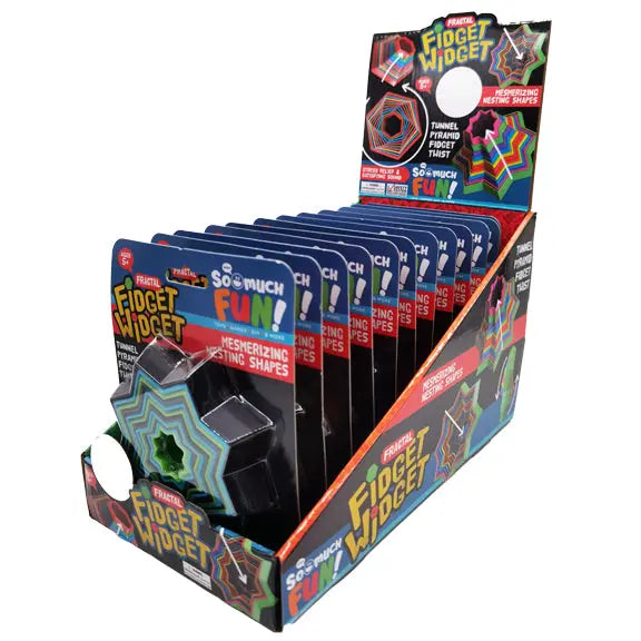 Fidget Fractal Widget Toy - 12 Pieces Per Retail Ready Display 23267 ...