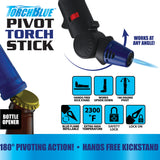 Pivot Head Torch Stick Lighter- 12 Pieces Per Retail Ready Display 23280