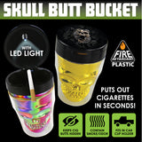 Skull Butt Bucket Ashtray- 6 Pieces Per Retail Ready Display 23301