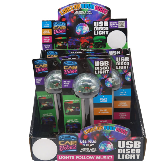 USB-Discokugel, LED-Disco Ball 11 x 6 cm, € 6,- (3251 Purgstall