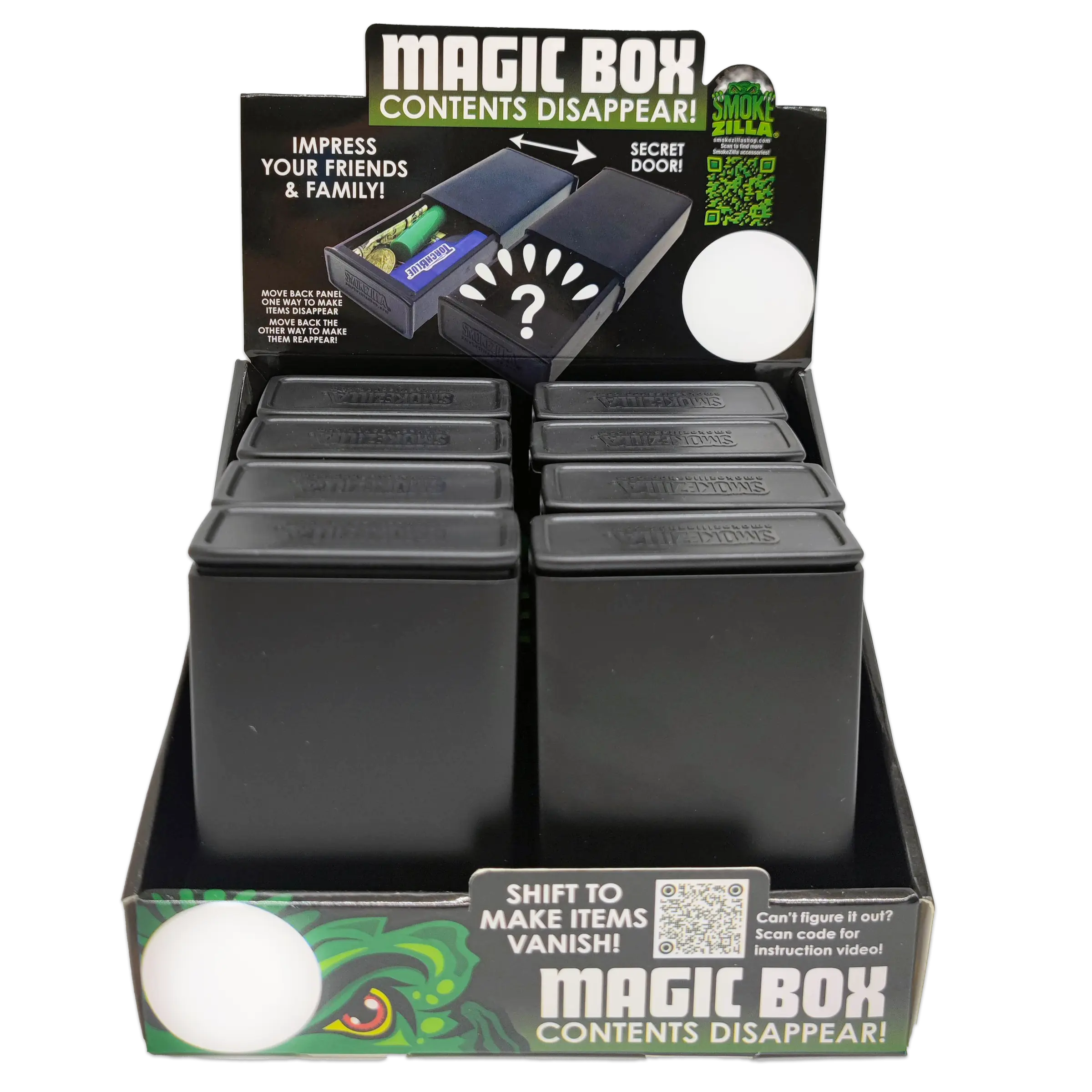 Plastic Magic Storage Box - 8 Pieces Per Retail Ready Display Plastic Magic Storage Box - 8 Pieces Per Retail Ready Display