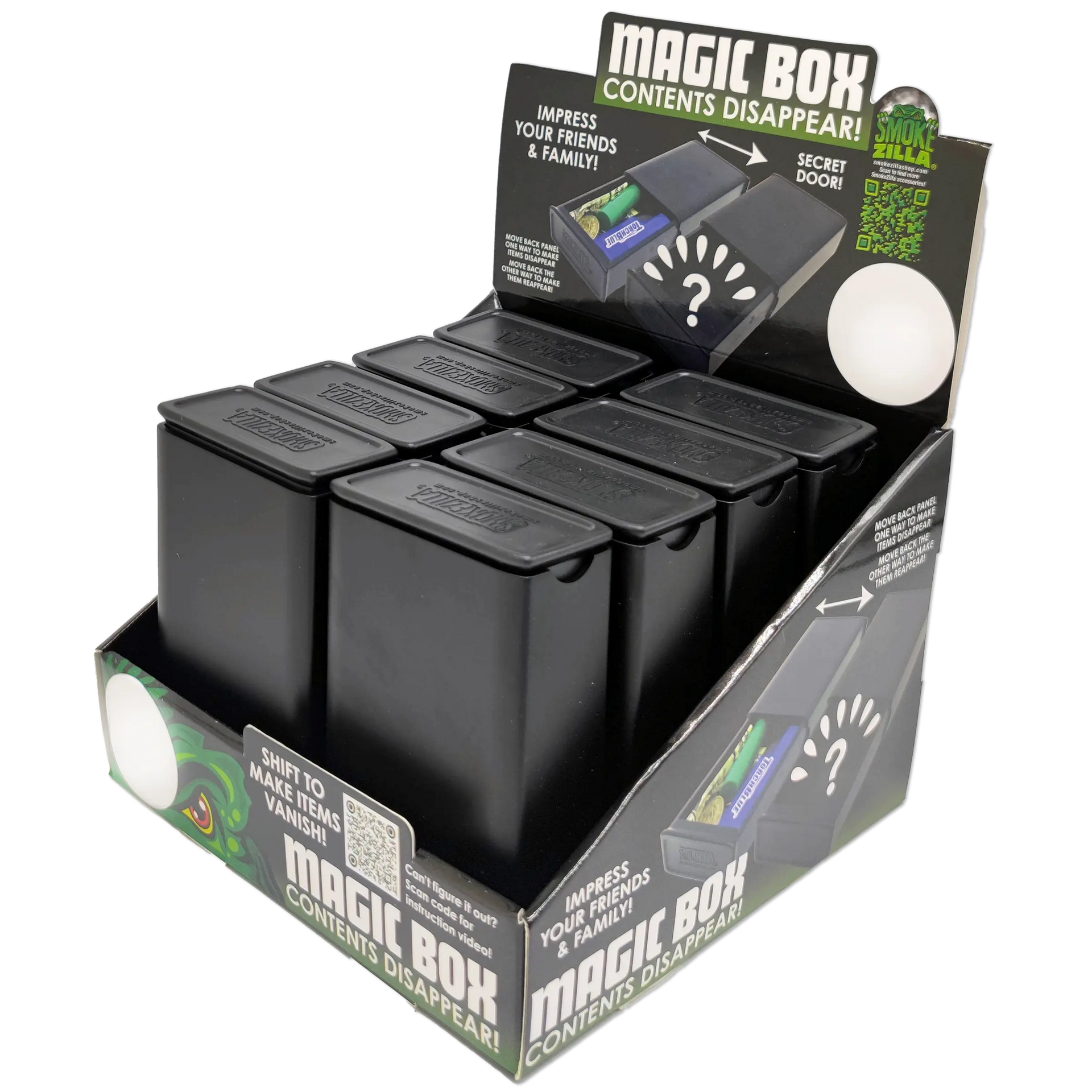 Plastic Magic Storage Box - 8 Pieces Per Retail Ready Display