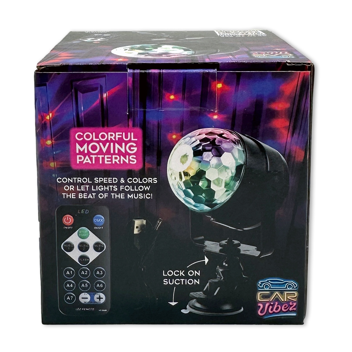 ITEM NUMBER 023575 USB SUCTION DISCO BALL 4 PIECES PER DISPLAY