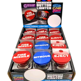 Electric Coil Button Lighter- 12 Pieces Per Retail Ready Display 23577