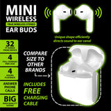 WHOLESALE MINI WIRELESS EARBUDS 6 PIECES PER DISPLAY 23604