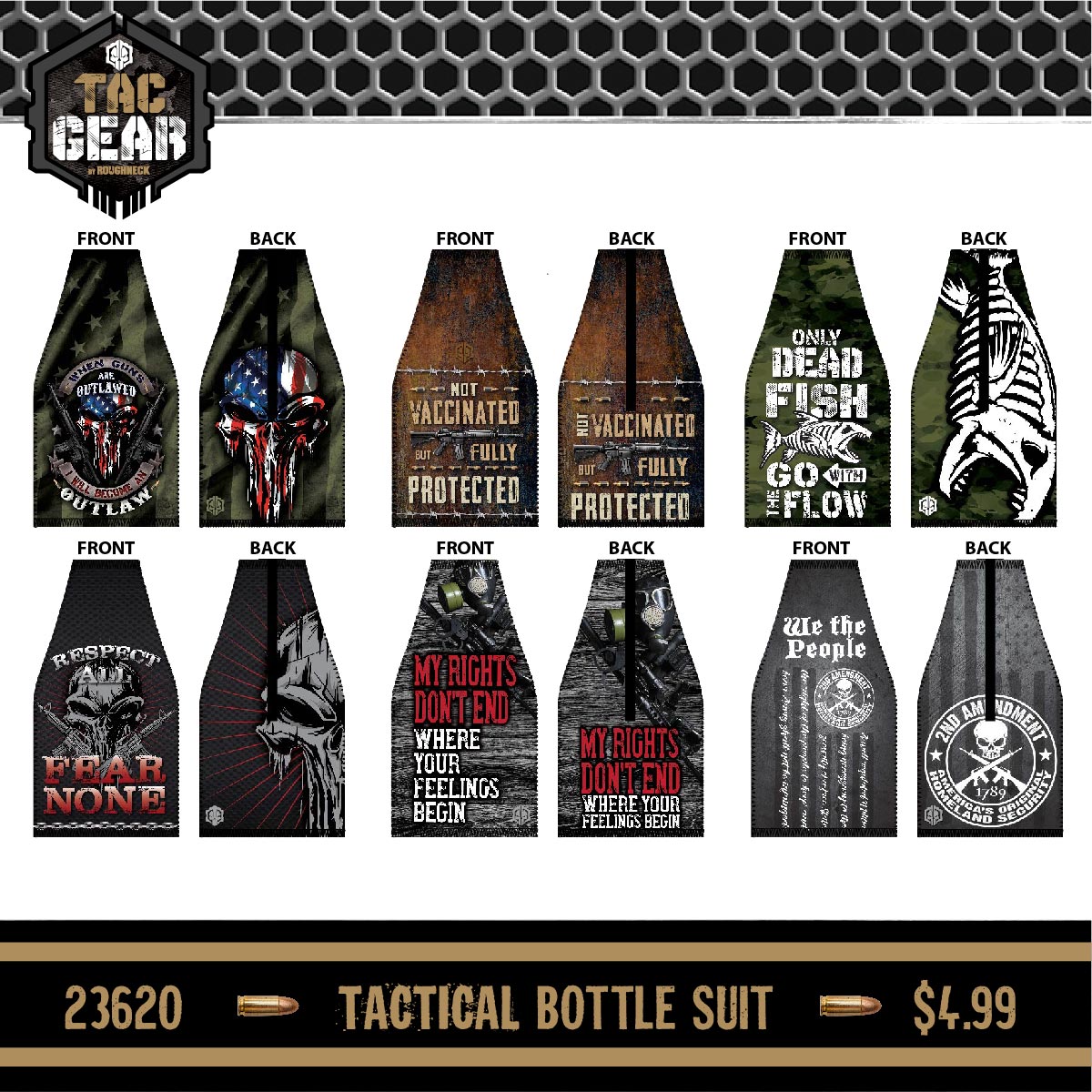 ITEM NUMBER 088448 TAC GEAR CUPS+ ACCESSORIES FLOOR DISPLAY 72 PIECES PER DISPLAY