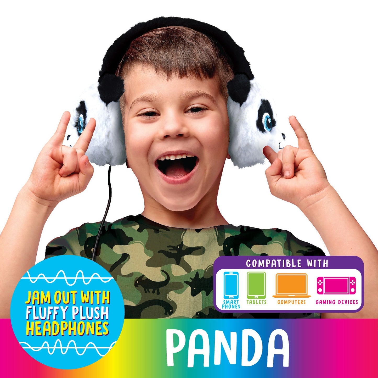 ITEM NUMBER 023699 PLUSH HEADPHONES 4 PIECES PER DISPLAY