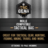 Patriotic MOLLE Small Compartment Pouch - 6 Pieces Per Retail Ready Display 23795