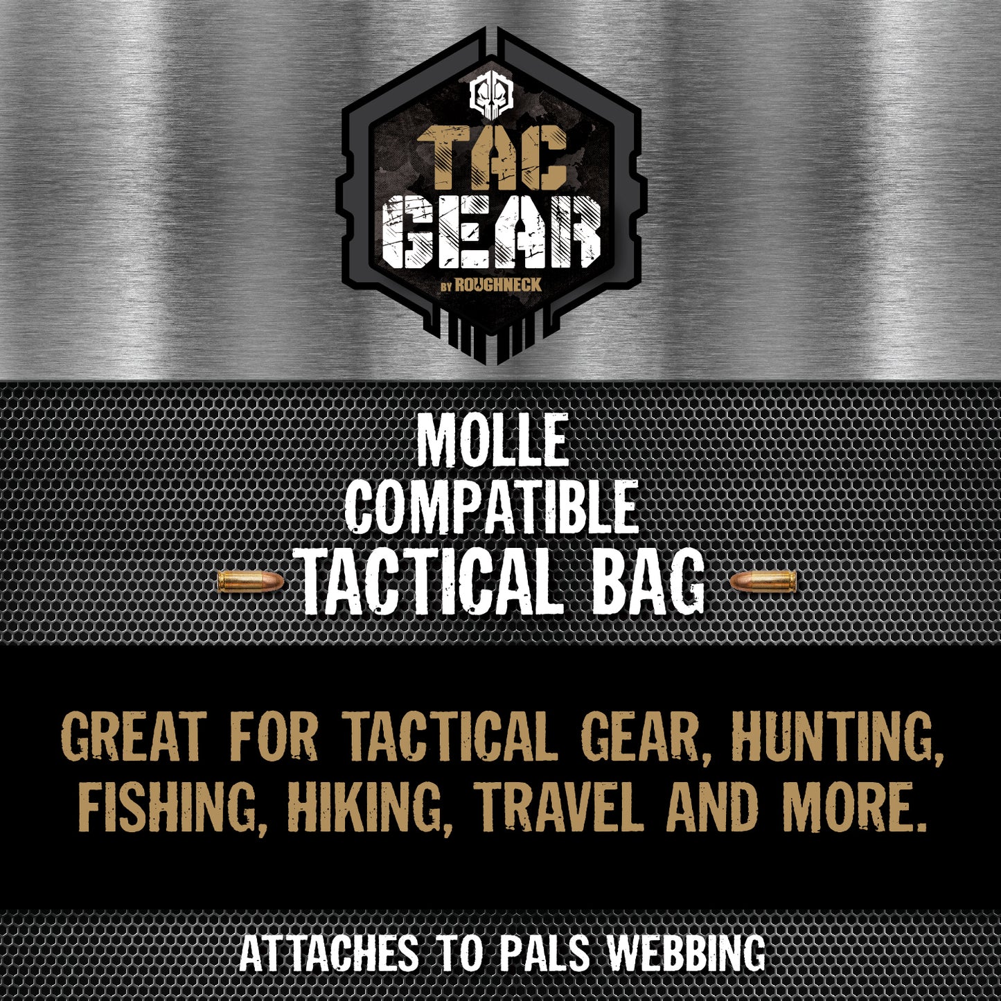 ITEM NUMBER 023795 TAC GEAR MOLLE SMALL POUCH 6 PIECES PER DISPLAY