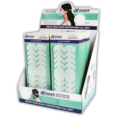 ITEM NUMBER 023976 MASK EXTENDER 24 PIECES PER DISPLAY