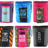 Neoprene Can & Bottle Cooler Coozie with Cigarette Pouch- 6 Pieces Per Retail Ready 24062