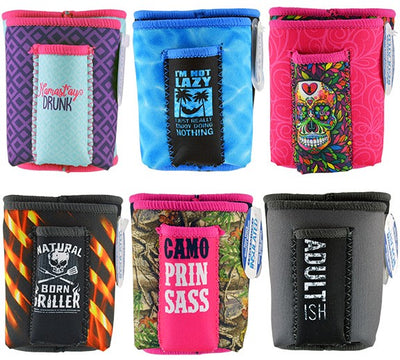 ITEM NUMBER 024062 CAN COOLER CIG POUCH A 6 PIECES PER DISPLAY