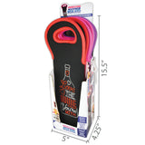 Neoprene Wine Bottle Carrier with Rhinestones- 6 Per Pieces Retail Ready Display 24523