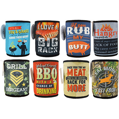 ITEM NUMBER 088215 GRILLING NEOPRENE COOLERS 11 PIECES PER DISPLAY