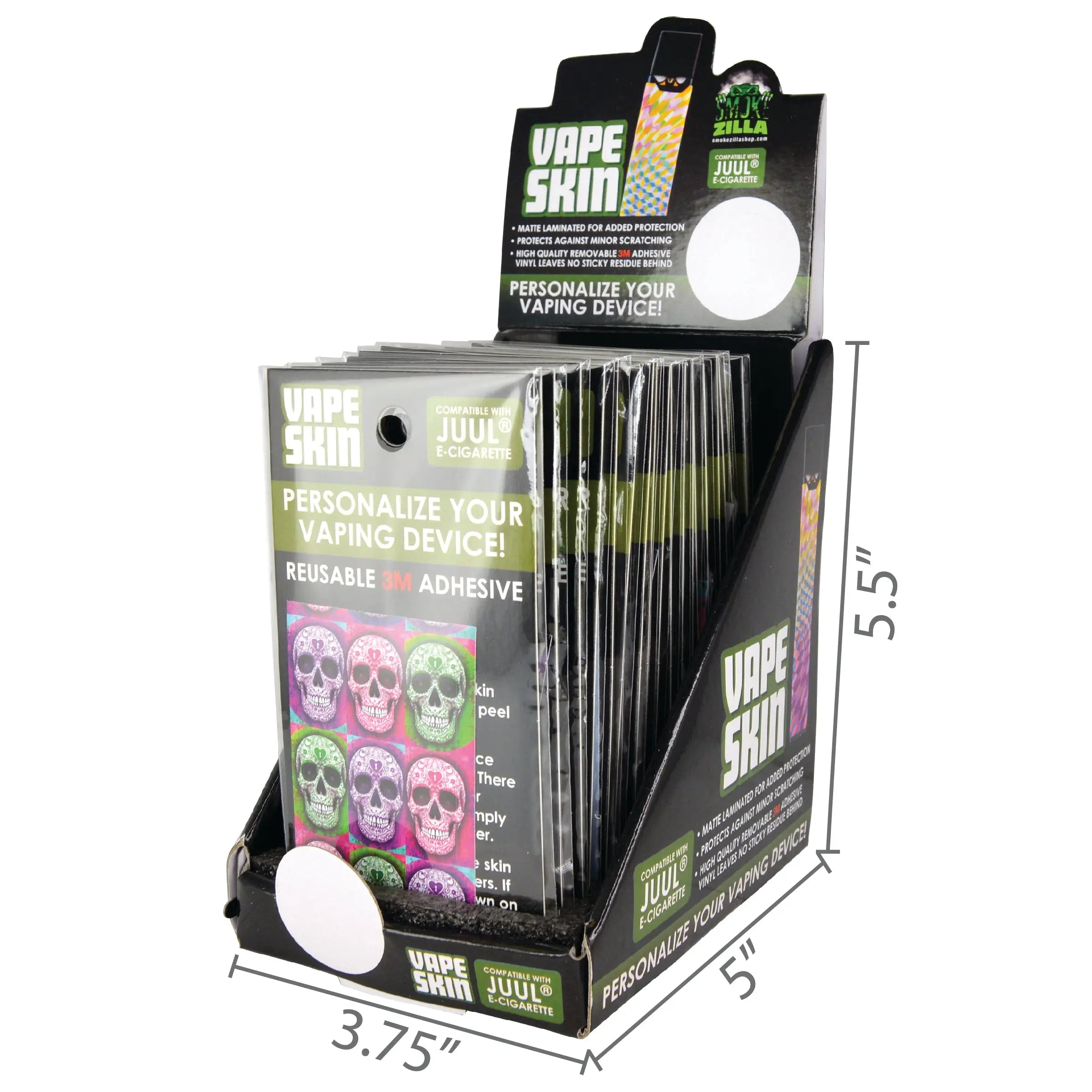 Juul Vape Wrap Skin-18 Pieces Per Retail Ready Display 24850 - NOVELTY INC WHOLESALE Juul Vape Wrap Skin-18 Pieces Per Retail Ready Display 24850 - NOVELTY INC WHOLESALE