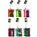 Neoprene Vape Wallet Pouch Key Chain- 6 Pieces Per Retail Ready Display 25526