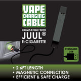 Vape Device USB Charging Cable- 6 Pieces Per Retail Ready Display 25986