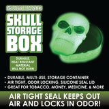 Glow In The Dark Skull Storage Box- 6 Pieces Per Retail Ready Display 26010