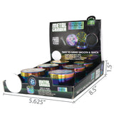 WHOLESALE PRINTED RAINBOW GRINDER 6 PIECES PER DISPLAY 26034