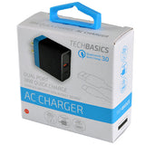 AC Wall Charger with Dual USB / USB-C Ports 2.4 Amp- 5 Pieces Per Pack 26236