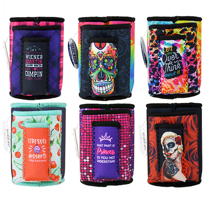 ITEM NUMBER 026473 CAN COOLER CIG POUCH 6 PIECES PER DISPLAY