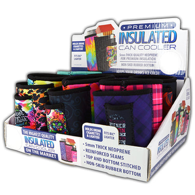 ITEM NUMBER 026473 CAN COOLER CIG POUCH 6 PIECES PER DISPLAY
