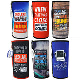 Neoprene 24 oz Can & Bottle Cooler Coozie- 6 Pieces Per Retail Ready Display 26475