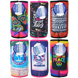 Neoprene Slim Can Cooler Coozie- 6 Pieces Per Retail Ready Display 26582