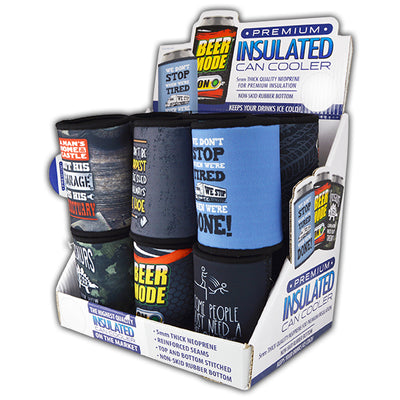 ITEM NUMBER 026602 HIGHWAY 5MM CAN COOLER 12 PIECES PER DISPLAY