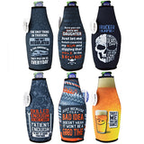 Neoprene Can & Bottle Cooler Coozie- 6 Pieces Per Retail Ready Display 26606