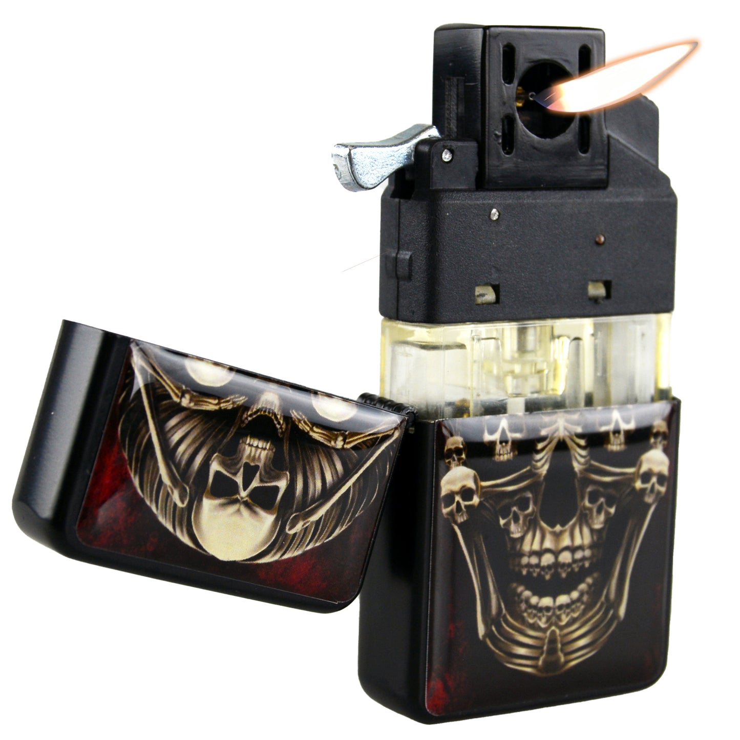 ITEM NUMBER 026669 FLIP TOP PIPE LIGHTER 12 PIECES PER DISPLAY