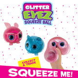 WHOLESALE GLITTER SQUEEZE EYE TPR 12 PIECES PER DISPLAY 26818