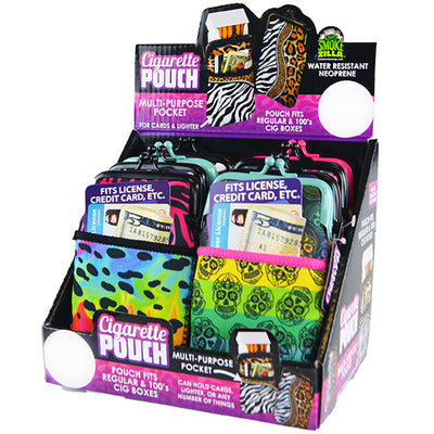 ITEM NUMBER 027803 NEOPRENE CIG POUCH POCKET E 8 PIECES PER DISPLAY