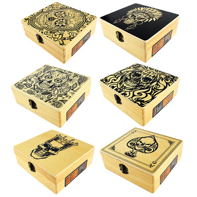 Pine Wood Treasure Box Assortment