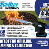 WHOLESALE TORCH BLUE GRILL INFERNO 6 PIECES PER DISPLAY 27808